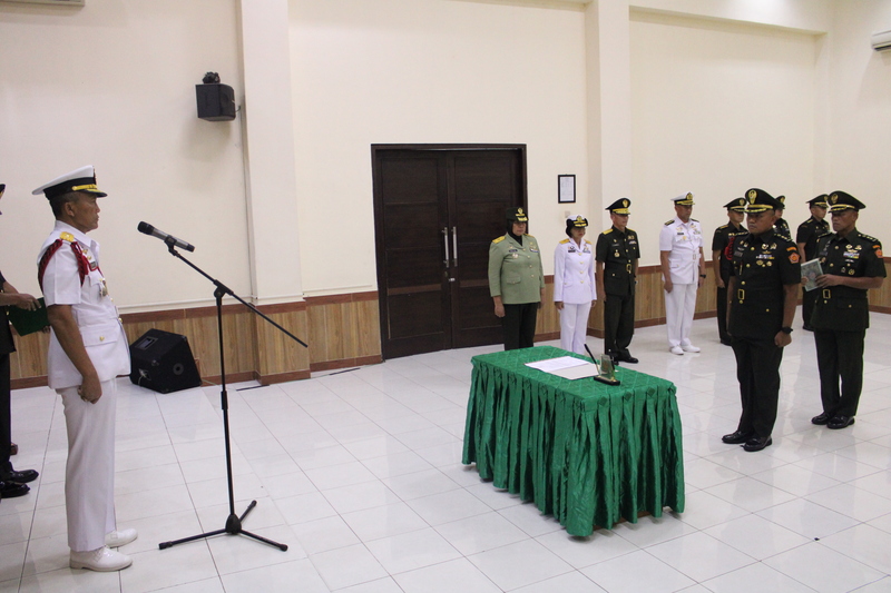 Pengambilan Sumpah Jabatan dan Pelantikan Wakil Kepala Pengadilan Militer I-07 Balikpapan